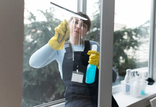 Nettoyage de vitres intérieures et extérieures à Plottes